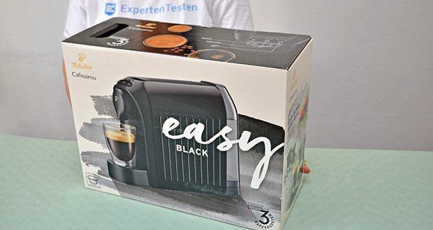 Tchibo Kapselmaschine Cafissimo Easy im Test - Maße (B x T x H): ca. 12 x 32 x 24,5 cm; Gewicht: ca. 3,0 kg