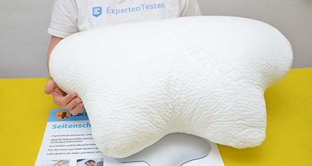 Nachtwaechter Seitenschläfer- und CPAP Kissen LINA im Test - Made in Germany