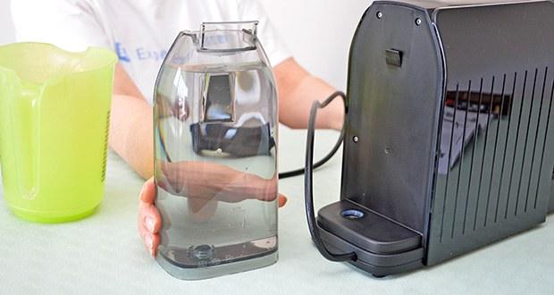 Tchibo Kapselmaschine Cafissimo Easy im Test - Wassertank: von oben entnehmbar