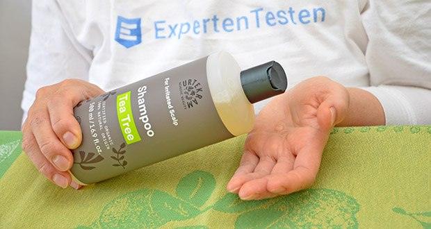 Urtekram Teebaum Shampoo Bio im Test - pflegen Sie Ihr Haar mit Teebaum, Lavendel und Magnolienrinde