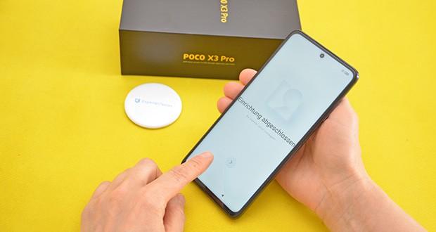 Xiaomi Smartphone Poco X3 Pro im Test - mit der verbesserten UFS 3.1-Speichertechnologie bietet das POCO X3 Pro schnelle Lese- und Schreibgeschwindigkeiten