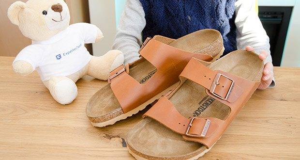 BIRKENSTOCK Herren Sandale Arizona im Test - in natürlicher Leder-Oberfläche