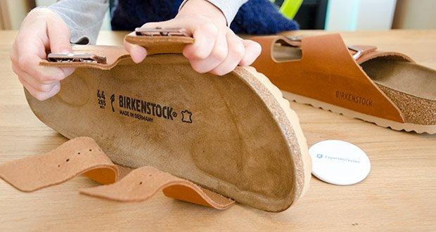 BIRKENSTOCK Herren Sandale Arizona im Test - verstellbare, gunmetal Schnallen