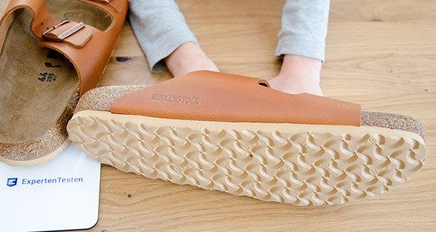 BIRKENSTOCK Herren Sandale Arizona im Test - mit heller Gummisohle