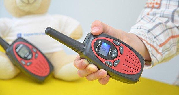 Retevis RT628 Kinder Walkie Talkie im Test - Reichweite bis zu 3 km