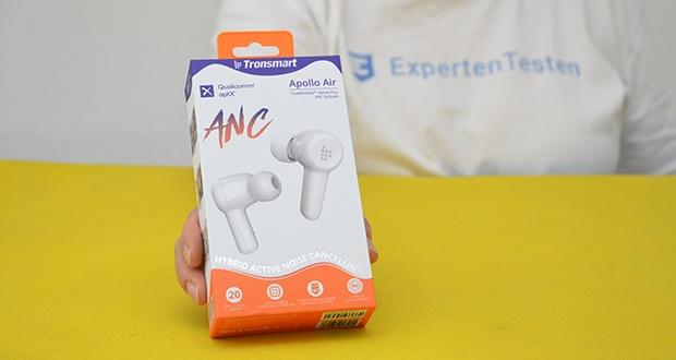 Tronsmart Apollo Air In-ear-Kopfhörer im Test - branchenführender Qualcomm QCC3046-Chip