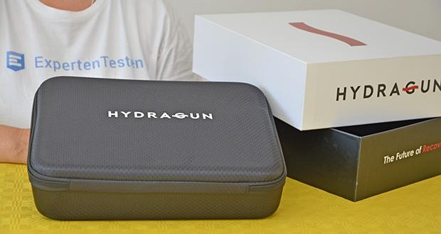 Hydragun Massagepistole im Test - Produktabmessungen: 21,7 x 17,5 x 6,2 cm; Gewicht: 1,04 kg