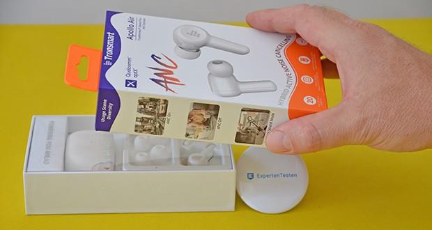 Tronsmart Apollo Air In-ear-Kopfhörer im Test - sechs Mikrofone mit cVc 8.0 Technologie für kristallklare Anrufe