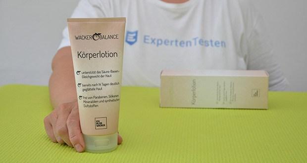 Wacker Körperlotion im Test - pflanzliches Silicea für die Elastizität der Haut