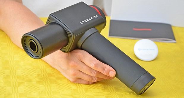 Hydragun Massagepistole im Test - Gehäusematerial: Aluminium-Chassis