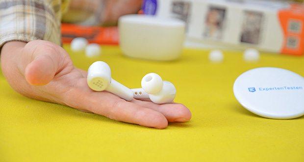 Tronsmart Apollo Air In-ear-Kopfhörer im Test - ergonomisches Design für angenehmen Tragekomfort