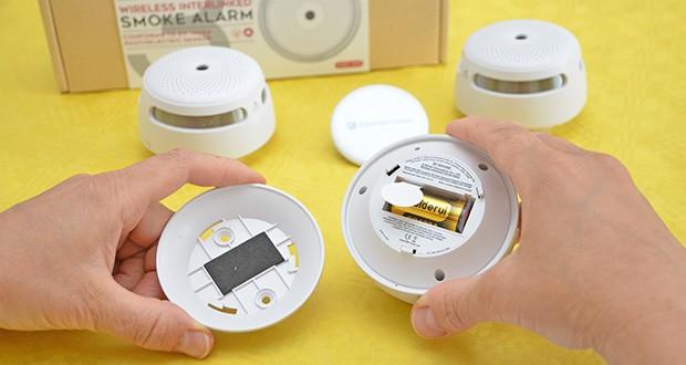 X-Sense Mini Funkvernetzbarer Rauchmelder 3-Pack im Test - wenn ein Melder ertönt, alarmiert er auch den Rest der miteinander verbundenen Melder