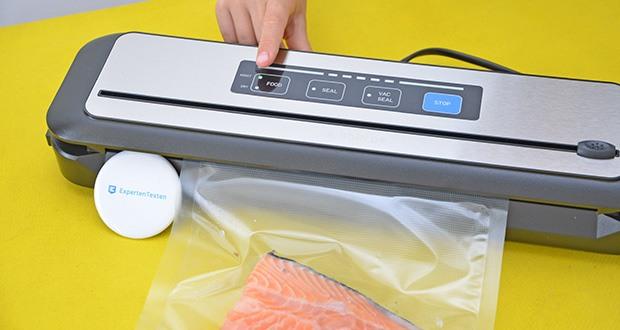 Inkbird Vakuumiergerät INK-VS01 im Test - Modus für trockene und feuchte Lebensmittel