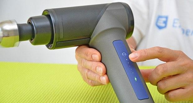 Orthomechanik OrthoGun 2.0 Massagepistole im Test - bis zu 360 Minuten Akkulaufzeit
