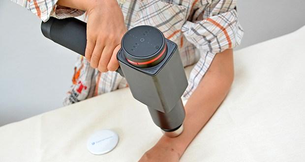 Hydragun Massagepistole im Test - mit optimalem Griff entworfen