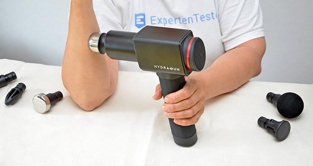 Hydragun Massagepistole im Test - die leiseste Massagepistole