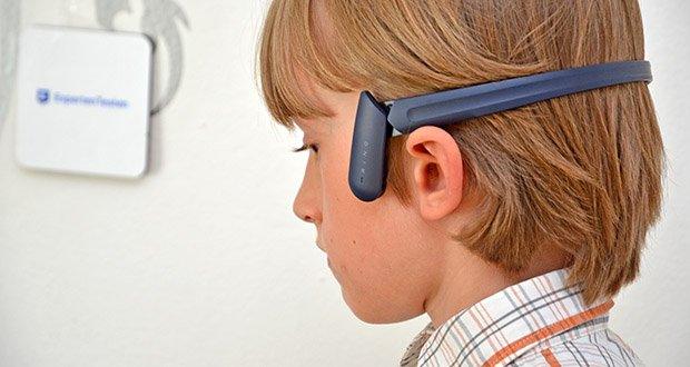 Mu6 Ring Open Ear Kabellose Kopfhörer im Test - hat ein offenes Ohr-Design, das nicht in die Ohren geht oder bedeckt und bequem getragen werden kann