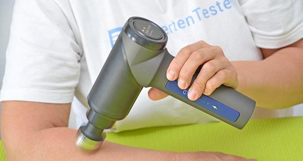 Orthomechanik OrthoGun 2.0 Massagepistole im Test - löst Verspannungen und Muskelverhärtungen