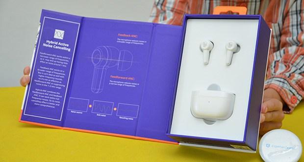Tronsmart Apollo Air+ ANC In-ear-Kopfhörer im Test - Abmessungen: 60,03 x 32,22 x 37,18 mm, Nettogewicht: 43g