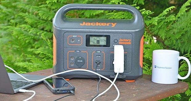 Jackery Tragbare Powerstation Explorer 500 im Test - spezialisiert auf nachhaltige Lösungen für die Outdoor-Stromversorgung