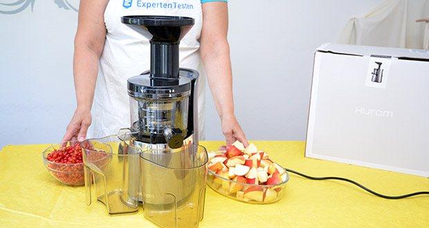 Hurom Slow Juicer S13 im Test - nicht nur, dass der Hurom S13 mit Luxus bei Farben und Design prahlt, er ist auch sehr langlebig
