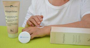 Inhaltsstoffe einer Bodylotion im Test Inhaltsstoffe einer Bodylotion im Test und Vergleich