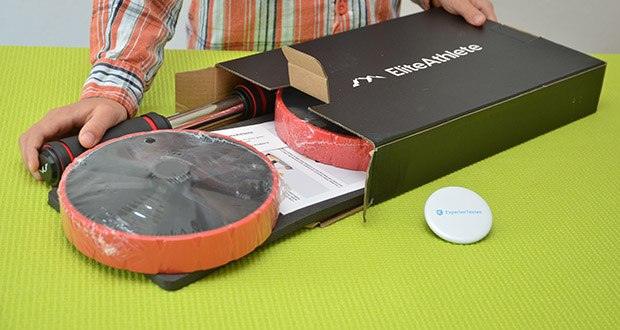 EliteAthlete Bauchtrainer rot im Test - absolut neuartiges