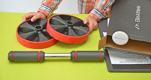 EliteAthlete Bauchtrainer rot im Test - premium Qualität