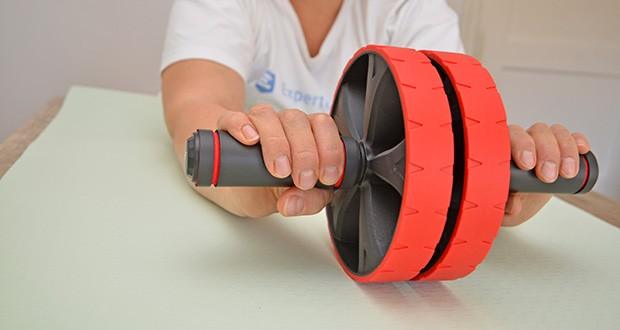 EliteAthlete Bauchtrainer rot im Test - bietet ein ideales Aufbautraining für Deine Bauch-, Rücken,- Arm- und Schultermuskulatur