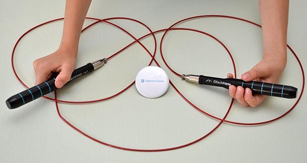 EliteAthlete Springseil im Test - ideal für Kraft- und Flexibilitätstraining wie Fitness, Gewichtsverlust, Erholung nach der Geburt, Physiotherapie, Cardio usw.