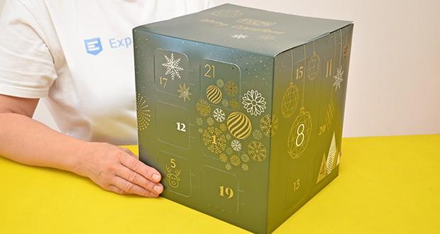 Fuchs Gewürze Adventskalender im Test - Produktabmessungen: 27.9 x 27.9 x 29 cm; Gewicht: 1.89 kg
