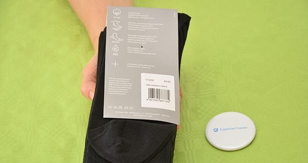 Schiesser Herren Socken Stay Fresh im Test - Material: 77% Baumwolle, 22% Polyamid, 1% Elasthan