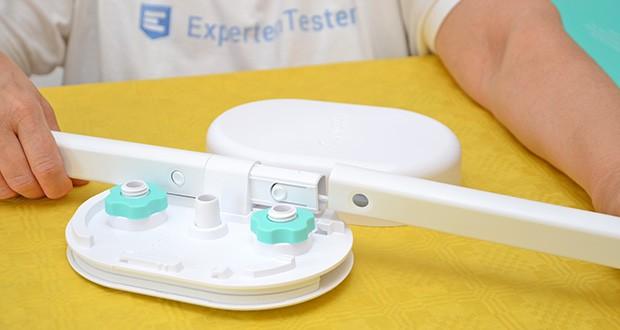 Cubo Ai Plus Smart Babyphone im Test - Kinderbetthalterung für zusätzliche Stabilität am Kinderbett