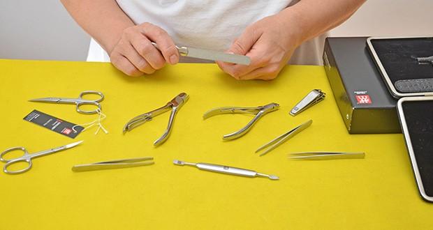 ZWILLING Maniküre Set im Test - das 10-teilige Nagelpflege-Set aus dem Einsteigersortiment CLASSIC INOX