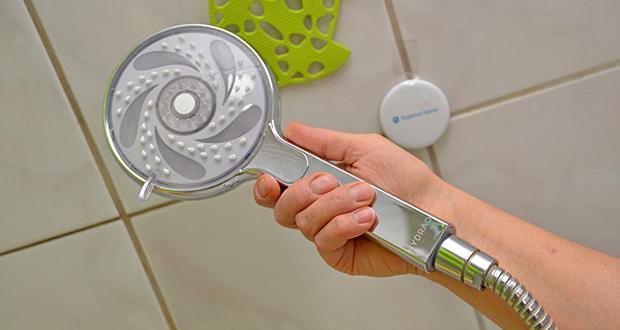HYDRAO Duschkopf Aloé im Test - ökologische, ökonomische und vernetzte Handbrause