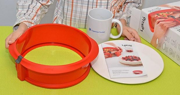 Lekue Duo runde Springform im Test - geeignet für Spülmaschinen und Backöfen