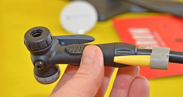 AARON Sport One Fahrradpumpe im Test - passend für alle Ventile