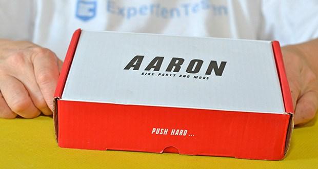 AARON LUX LED Fahrradlicht im Test - Produktabmessungen: 9.2 x 7.1 x 2.6 cm; Gewicht: 85 Gramm