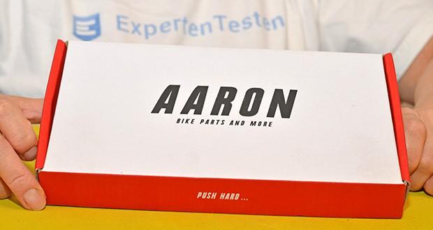 AARON Rock MTB Pedale im Test - Plattform: 95 mm x 90 mm x 21 mm Gewicht: 445 g (Paar)