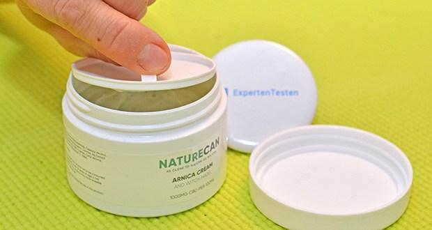 Naturecan Arnica CBD Creme im Test - Bio MCT Trägeröl