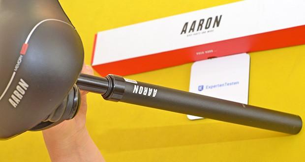 AARON Spring Federsattelstütze im Test - bequemes fahren ohne Rückenschmerzen