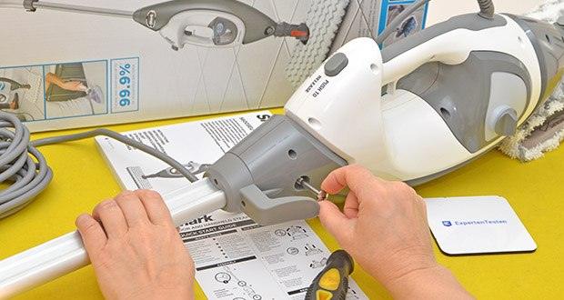 Shark Boden- & Hand-Dampfreiniger S6005EU im Test - ideal für alle versiegelten Hartböden, einschließlich Fliesen, Stein, Hartholz und mehr