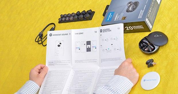 Soundcore Liberty Pro 3 True-Wireless Earbuds im Test - HearID ANC Technologie analysiert den Druck in deinen Ohren, um für dich ein maßgeschneidertes Soundprofil zu erstellen