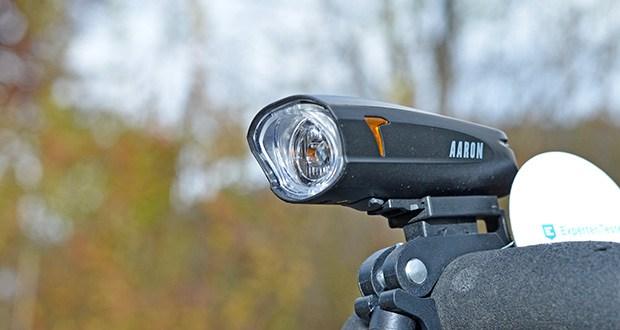 AARON LUX LED Fahrradlicht im Test - Fahrradlicht USB Set mit starker Leuchtkraft