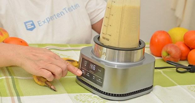 Ninja Foodi 2-in-1 Power Nutri Mixer CB100EU im Test - die intelligenten Impuls-, Pausen- und Mixfunktionen helfen Ihnen, per Knopfdruck die gewĂĽnschten Ergebnisse zu erzielen