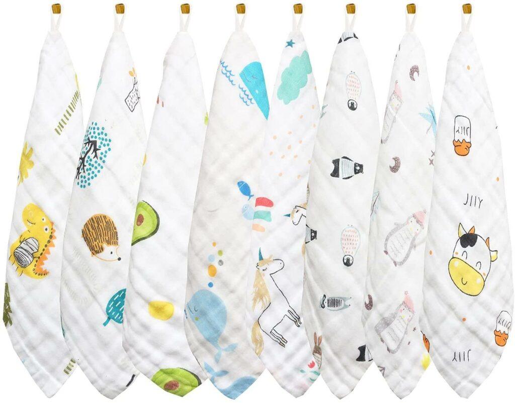 BEST TOWEL 12er Pack Waschlappen – 100% Baumwolle, Saugstark, 30,5x30,5 Cm