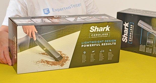 Shark Akku-Handstaubsauger WV200EU im Test - Garantie: 2 Jahre