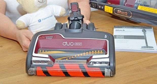 Shark Anti Hair Wrap Akku-Staubsauger IZ251EUT im Test - die innovative Anti Hair Wrap-Technologie von Shark entfernt aktiv lange und kurze Haare sowie speziell Tierhaare