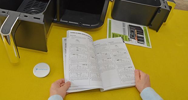 Ninja Foodi Dual Zone Heißluftfritteuse AF300EU im Test - bis zu 75 % weniger Fett als bei herkömmlichen Frittiermethoden