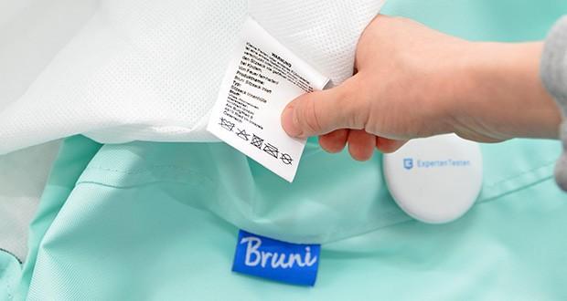Bruni Sitzsack Classico im Test - lässt sich das robuste Oxford Polyester bei 30 Grad im Schongang waschen